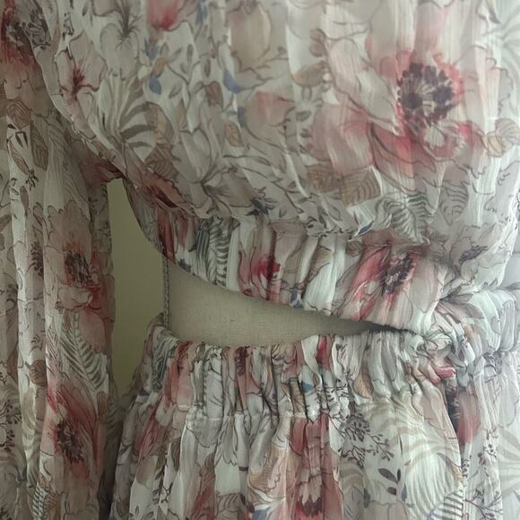 Keepsake the Label One Shoulder Floral Dress XS - Picture 4 of 7